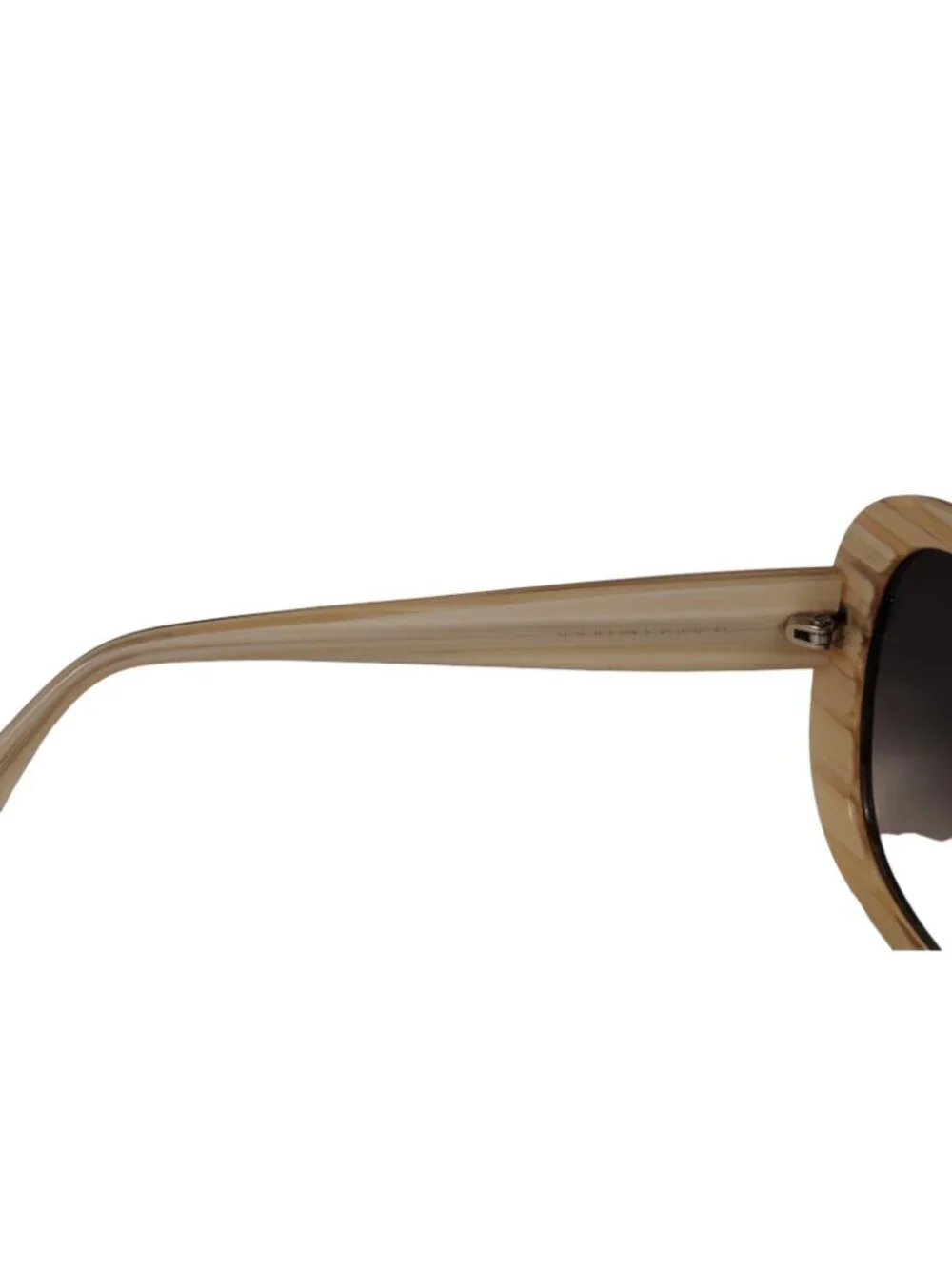 Judith Leiber Women JL1036B Sunglasses Black Beige Butterfly Glasses y2k Round